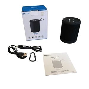 Megatek Grip 2 Black Bluetooth Speaker